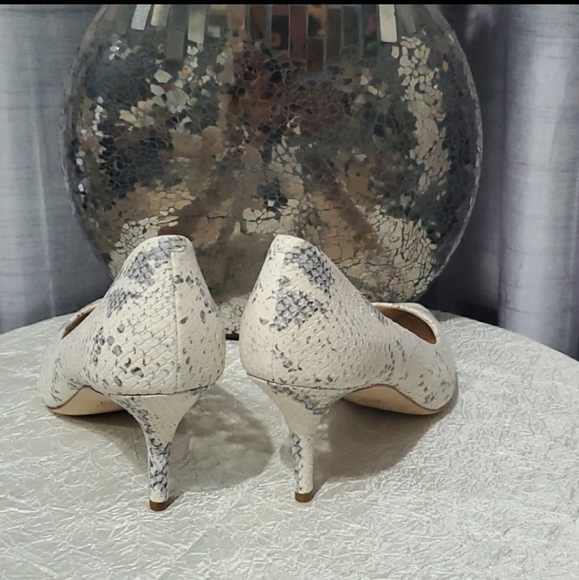 COLE HAAN VESTA PUMP SNAKE PRINT LEATHER S… - Picture 12 of 12